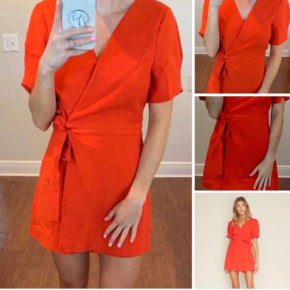 NWOTs Red Skort Romper